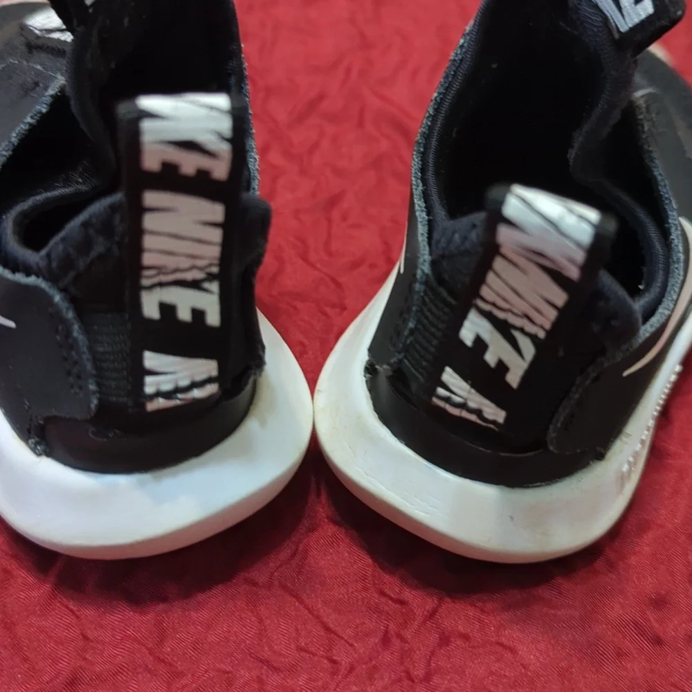 Nike Kids Black and White Shoes